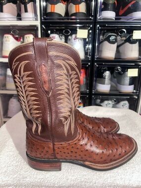 Lucchese 2000 ostrich boots #T4802HD
No Box